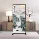 定制屏风隔断客厅山水画入户遮挡办公饭厅室隔断移动简约现代座屏