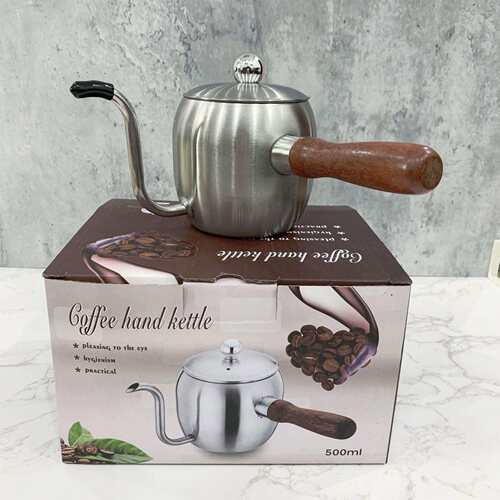 手冲壶细口壶不锈钢家用器具套装挂耳长嘴水壶过滤杯