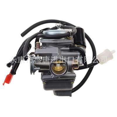 PD24J化油器带空气滤清器进气歧管替换GY6125cc150ccGOKART踏板车