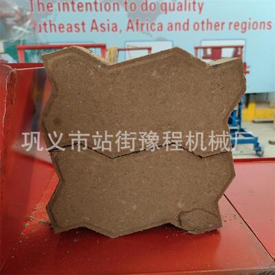 Clay brick machine手动土砖设备黏土连锁块制砖机粘土挤压成型机