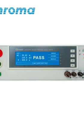 Chroma致茂19572接地连接测试器0.1~510mΩ3~45A50Hz/60Hz