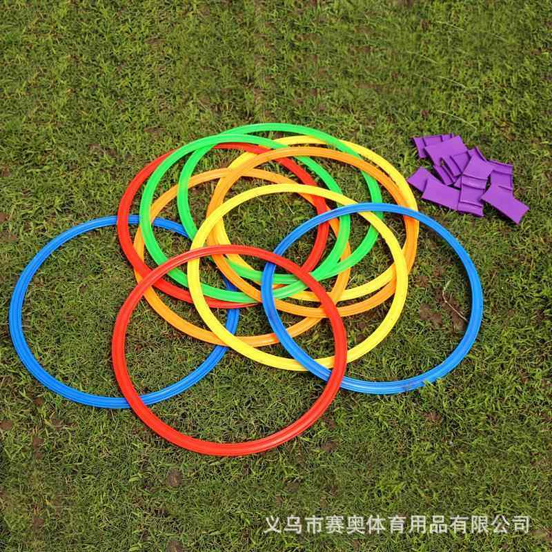 乃力带卡扣跳房子跳格子亲子幼儿游戏跳马训练圈儿童玩具训练圈