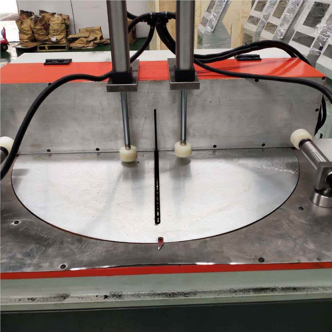 5任05意角度铝切 铜管铝管型材切割机刺 带转角机切边无毛铝切机