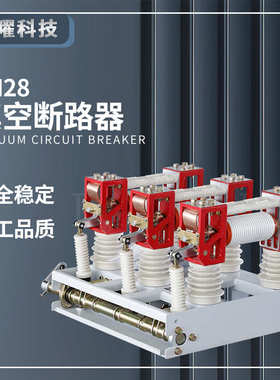户内高压真空断路器ZN28-12/630A 1250A分体式手车式柜内真空开关