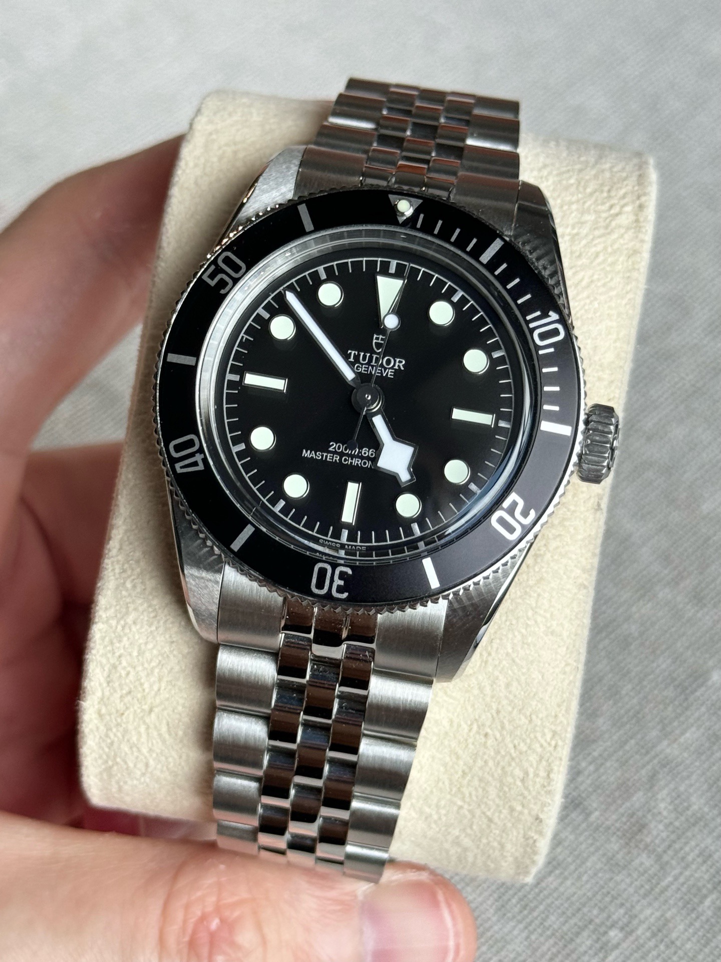 盒证[9.8新]帝舵手表碧湾手表自动机械男款腕表M7941A1A0NU-0003