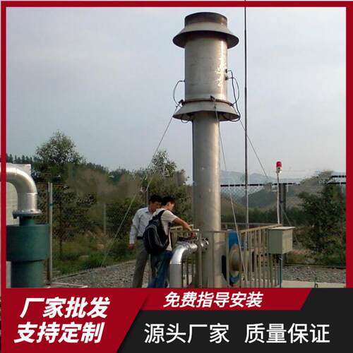 沼气内燃式火炬价格 沼气燃烧火炬 在垃圾填埋场的作用