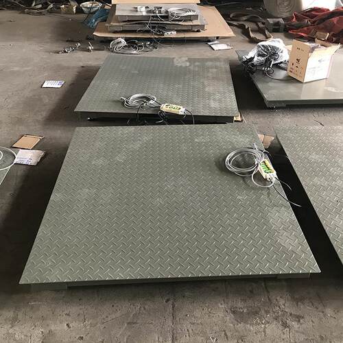 加厚平台秤1.5x1.5米电子小地磅吨装物称重电子秤1-T小型地磅