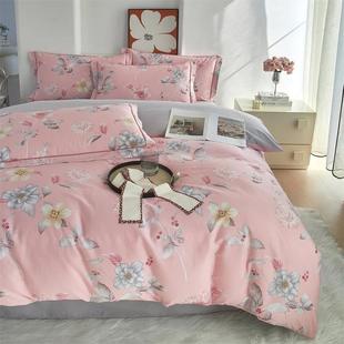 高档秋款 纯被棉四件套全棉床单套四件套1.5米双1.8春m2.0人床上用