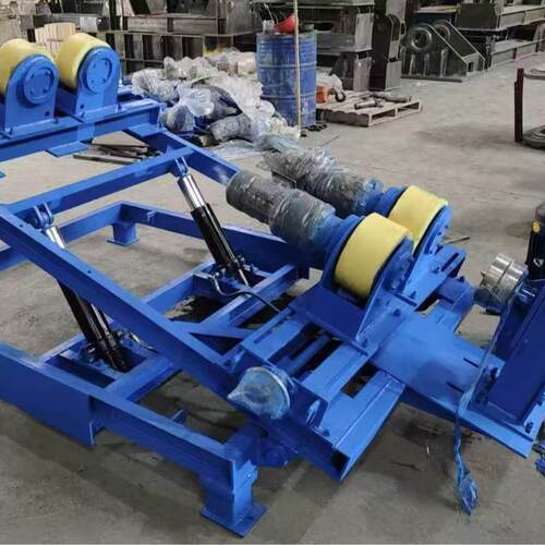 液压滚轮架5吨10吨倾斜式焊接滚轮架石化管道可调式滚轮架跨境
