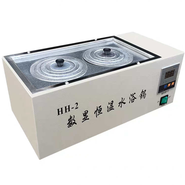 恒温数显水浴锅 HH-2双孔恒温水浴锅 实验室多孔水浴锅可选
