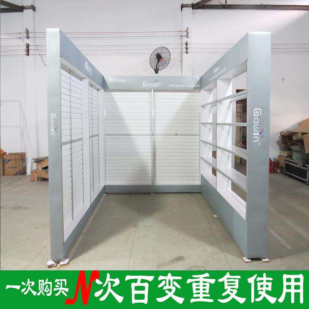 大型展架设计展会搭建展厅展台铝材便携式零工具布展展架厂家可定