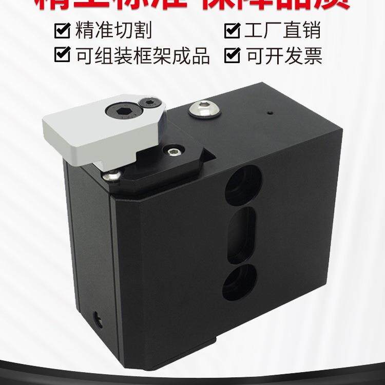 倍速链线体流水线阻挡器气缸ZDQC32-10AMT24气动止回器挡停限