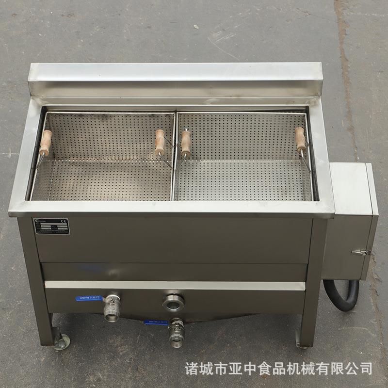 小型薯条虾条油炸机麻花地瓜丸油炸机商用电加热食品油炸设备