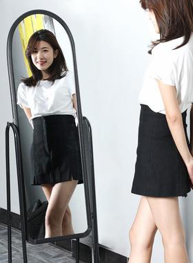 生VLJ移动穿衣镜落地镜谋试衣镜装店现代立体大镜卧室化妆架支全