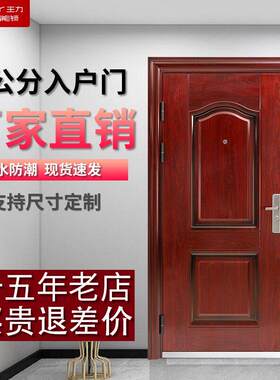 王力防盗门家用入户门出租房间门进户门钢质车库门工程门子母门