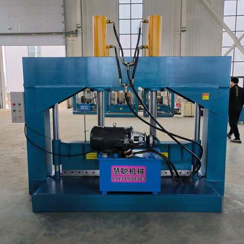 塑料纸筒膜液压切刀机 800型立龙门切胶机 塑料棚膜油压闸刀机