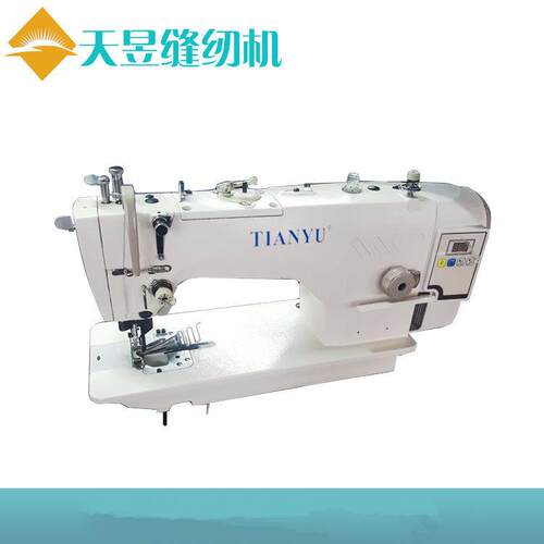 天昱9988电脑一体前切包边带刀机带刀车工业缝纫机平缝包边机 - 封面
