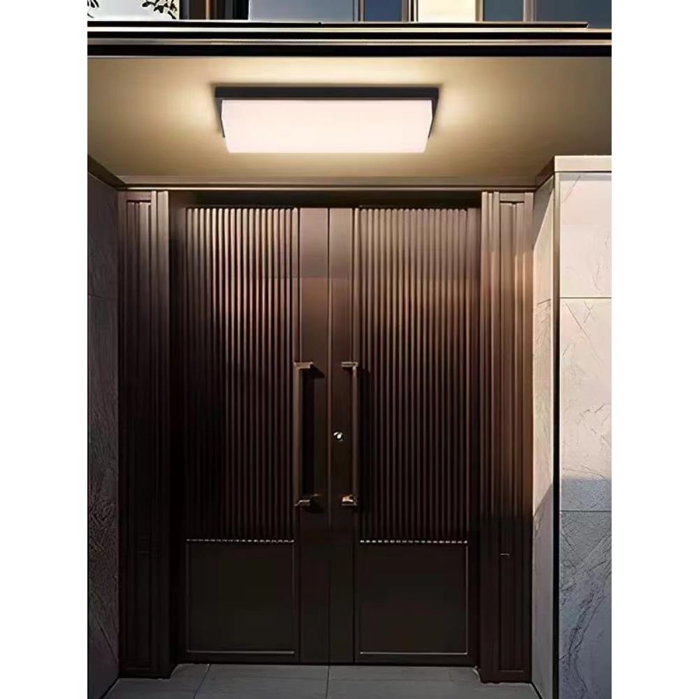 户外长方形吸顶灯超亮阳光房阳台过道走廊屋檐凉亭入户大门庭院灯