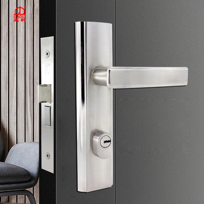 高利门锁小号中号大号固定孔距110和160和210上提反锁替换华锋锁