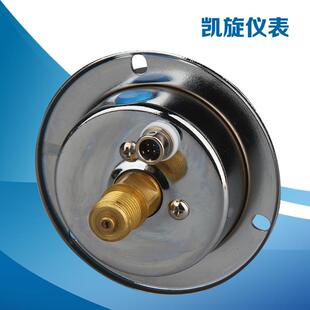 YNXC60ZT轴向带边耐震电接点压力表 凯旋厂家直供电接点压力表