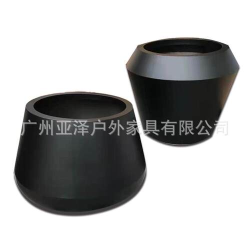 户外不锈钢花箱售楼部商业广场电镀花钵庭院组合花槽铁艺花架