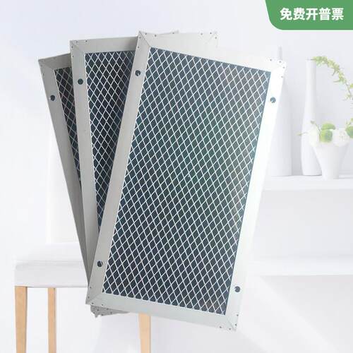 10mm机柜防尘过滤网 铝合金边框设计 机箱设备空气过滤棉