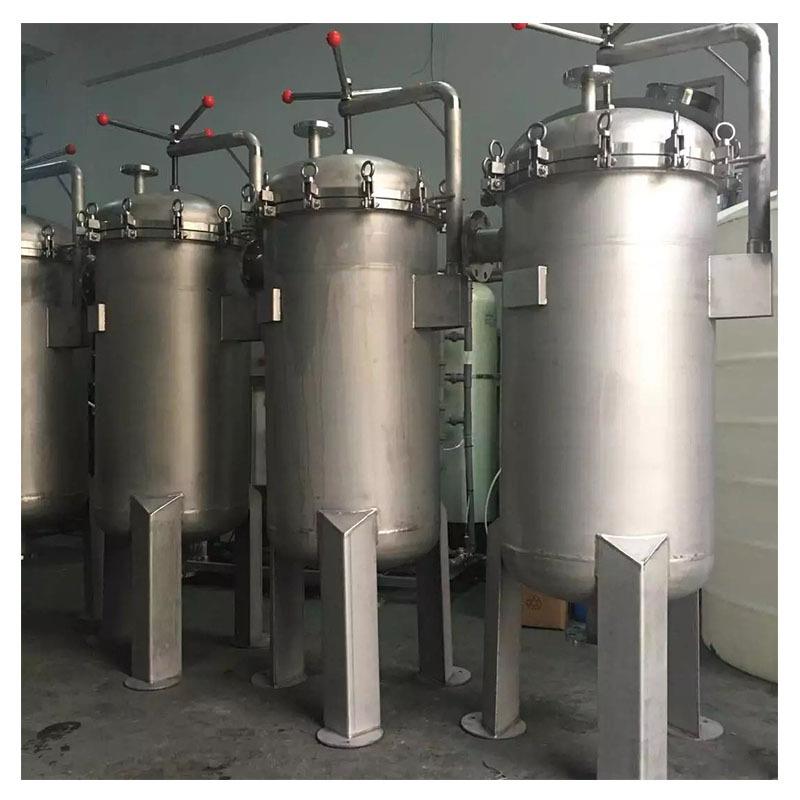 不锈钢袋式过滤器喷砂面袋式过滤器厂家精密袋式过滤器