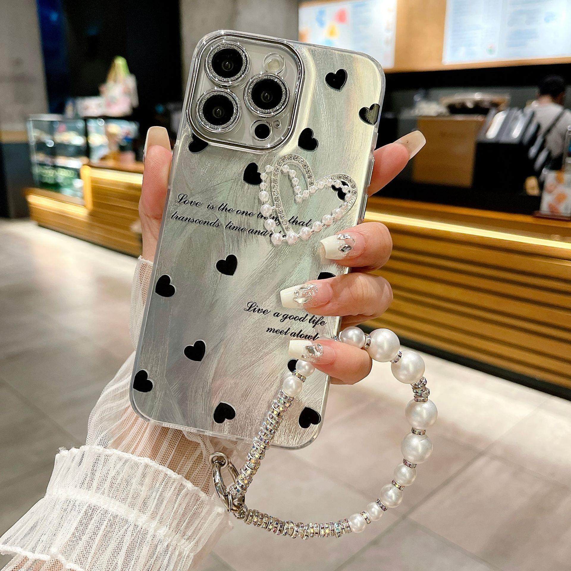 适用于17promax新手机壳苹果17手机壳高级感小众立体爱心蝴蝶结苹果17Promax手机壳羽纱IP16闪粉精孔暴款,3C数码配件,手机保护套/壳,淘宝优惠券,粉丝福利购,淘宝优惠卷