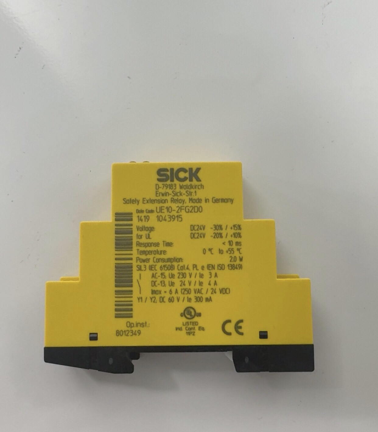 西克SICK，UE10-2FG2D0西克全新安全模块