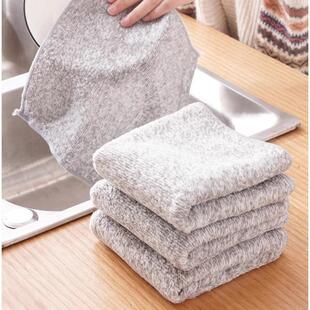 dishwashing spe Bamboo fiber kitchen use for charcoal cloth