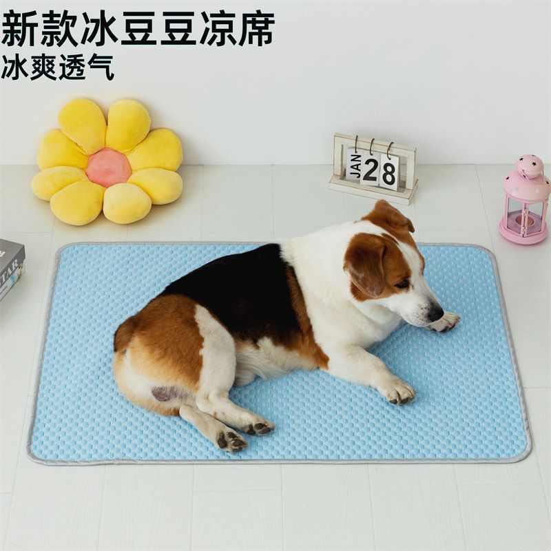 宠物冰睡垫夏季狗狗猫咪垫子睡觉用地垫凉席大型犬狗窝凉垫批发