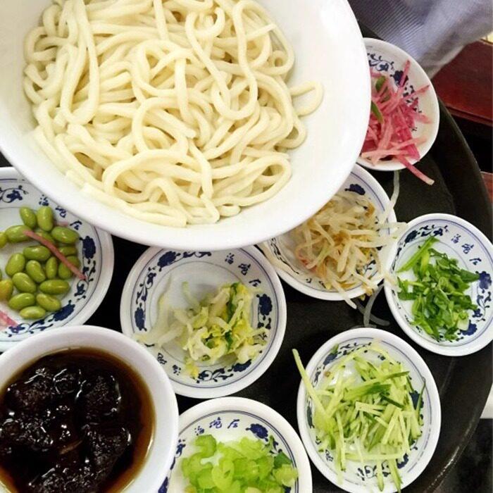 北京老字号海碗居招牌炸酱面酱料主食猪肉丁炸酱卤子即食熟食
