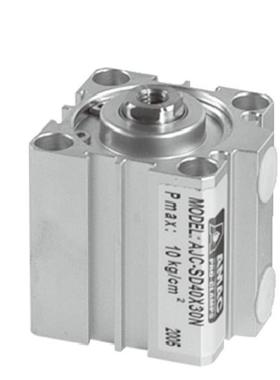 AMAC方型转角气缸LAC-CMS-40-S2薄YLC型转角缸JB-50不锈钢治具缸