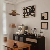 饰餐厅挂画中古入风走廊 画奶油风肌理画手绘客厅装 QWE 2302户法式