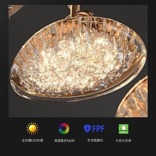 loft复式楼梯吊灯吊简灯约代现公寓别141墅挑空长客厅吊灯