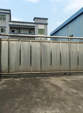 专业不钢平门电动掩门别墅折大叠TFF锈大门庭院移门花园门