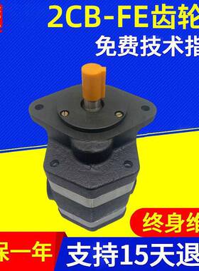 双联齿轮泵2CB-FE16/16F-F1L12-1L液压系统动力单元工程机械齿轮