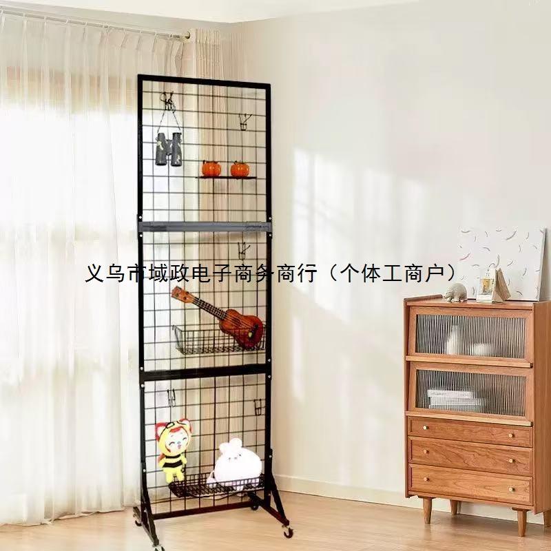 多功能网格简易地摊折叠收纳货架夜市便携落地摆摊展示架饰品架子