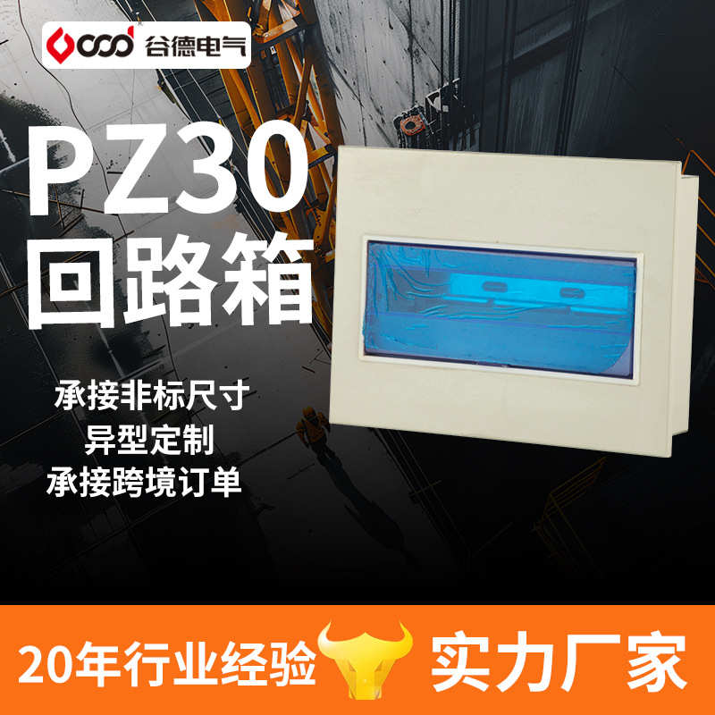 豪华电回路盒 装国标家用开关配电pz30厂家箱箱箱明暗布线电表盒