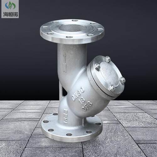 DN300法兰管道过滤器GL41H-16导热油过滤器.Y型中型铸铁过滤器