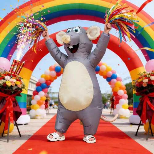 Inflatable Funny Mascot Costume, Christmas Party