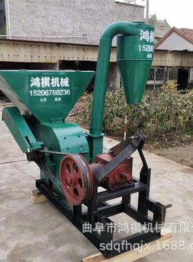 杂嘉县荫干草粉碎机家用养牛VSM羊饲料粉碎机秸畜牧养殖秆粉碎机