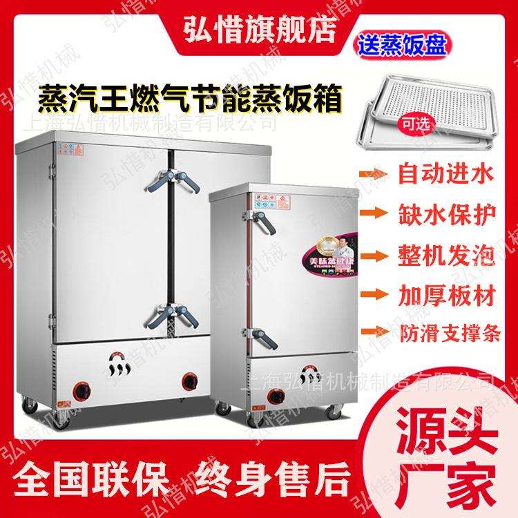 蒸王燃气蒸饭柜弘惜化气蒸饭液箱 煤蒸气箱 海鲜蒸汽箱不锈钢蒸柜