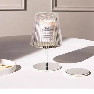 ins风马吉拉烛台香氛烛台烛罩家居摆饰礼物水晶融蜡灯香薰蜡烛台