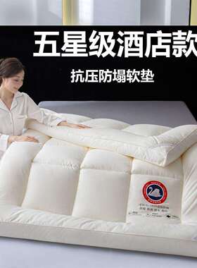 五酒床AXO垫铺滑底软垫特厚卧店室铺褥子柔软床垫防垫家用防潮垫