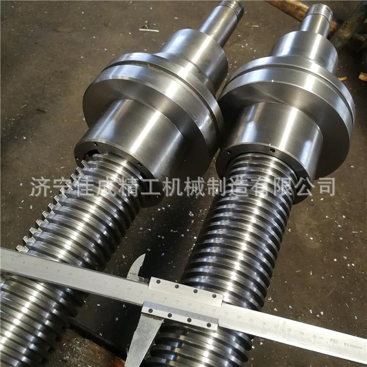 厂家加工梯形丝杆螺母副大型机床精密正反牙丝杠钢件螺母一件起订