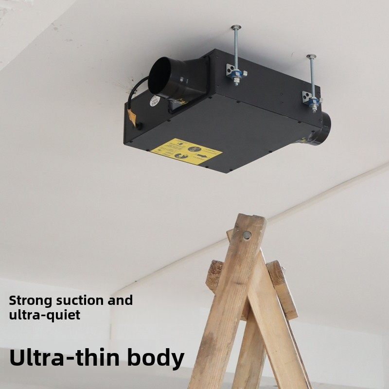 静音双向超薄新风风机家用新风系统风道排风风机送风风机通风系统