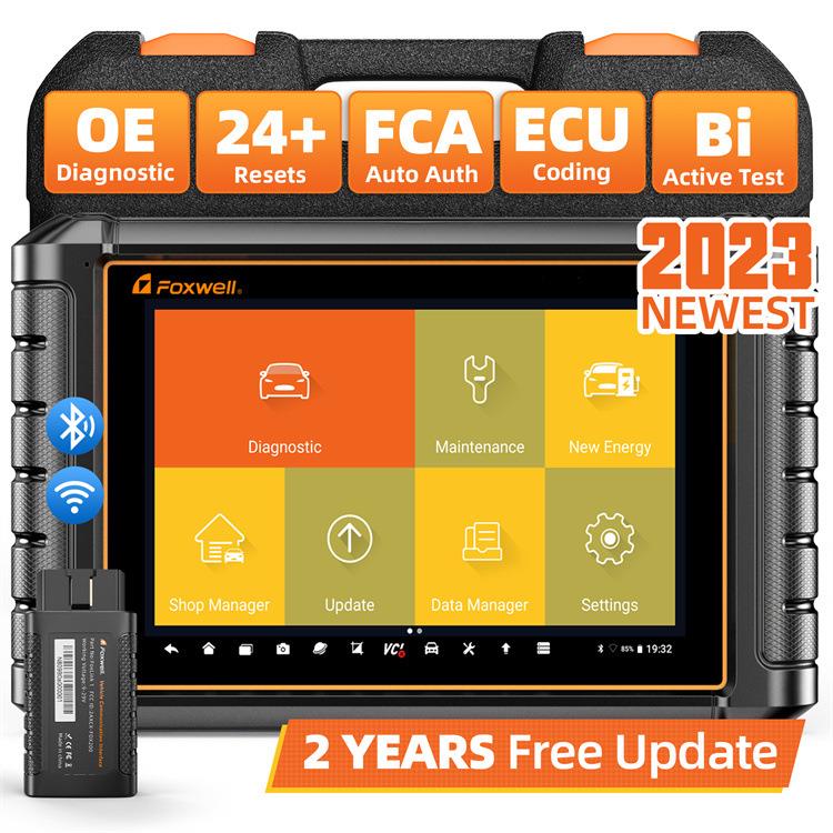 FOXWELL NT909 汽车全系统诊断工具 OBDII检测仪 保养复位 海外版