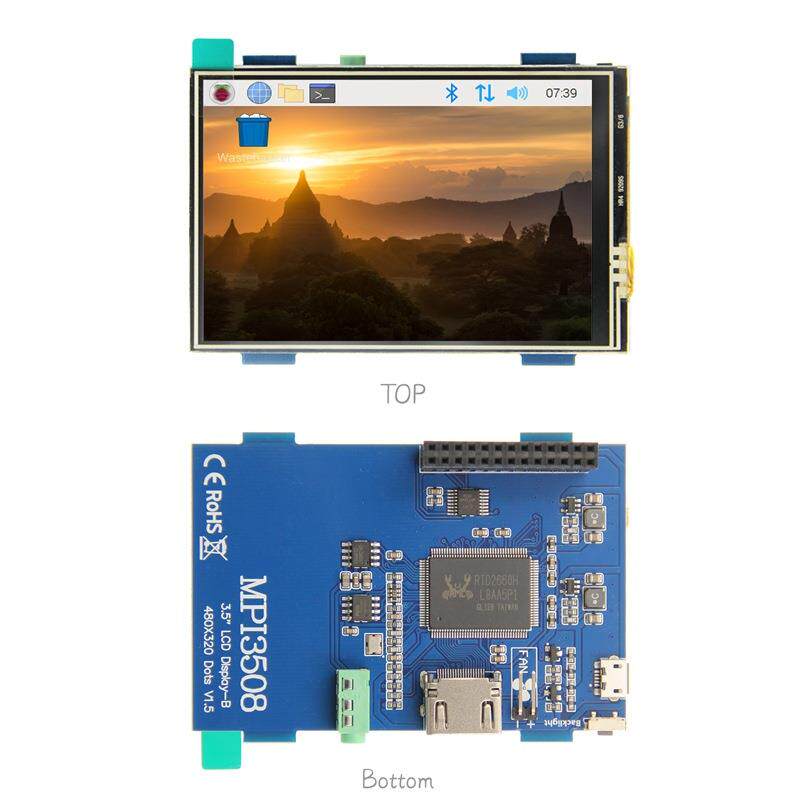 3.5寸高清 HDMI树莓派显示器 Raspberry Pi LCD触摸屏 MPI3508