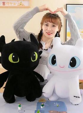 Toothless Dragon Plush Body Pillow Cute Cartoon Stuffed Cush